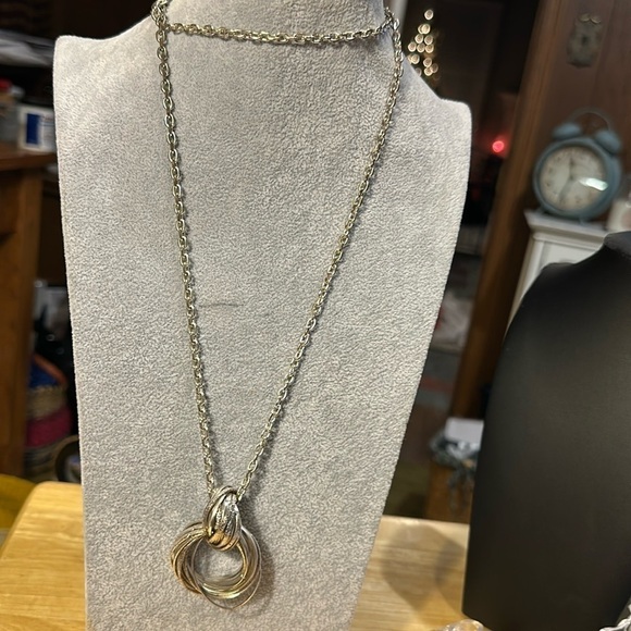 Absolutely beautiful necklace. Silver this was bought at Neiman Marcus. - Picture 1 of 4
